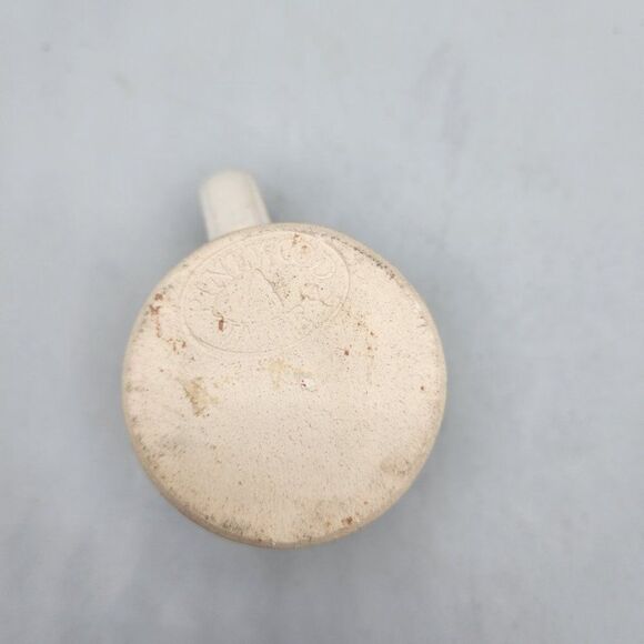 Vintage Pinewood Valley Pottery Creamer Blue Heart Stoneware 3” Glazed - Picture 6 of 9